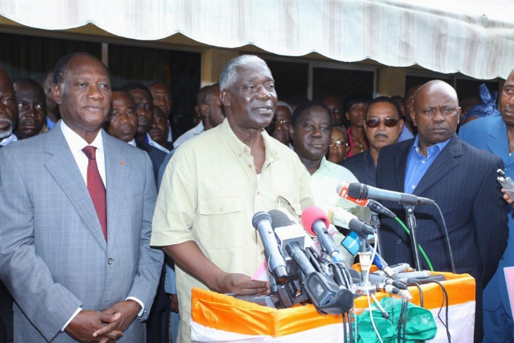 RHDP - Appel du Directoire relatif au mot d`ordre de désobéissance civile lancé par le premier ministre Guillaume Soro